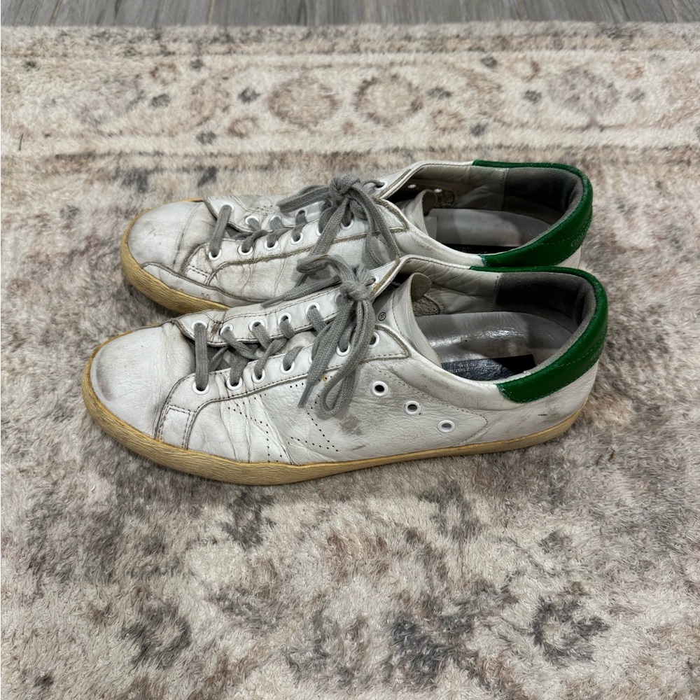 Golden Goose Superstar Leather Sneakers